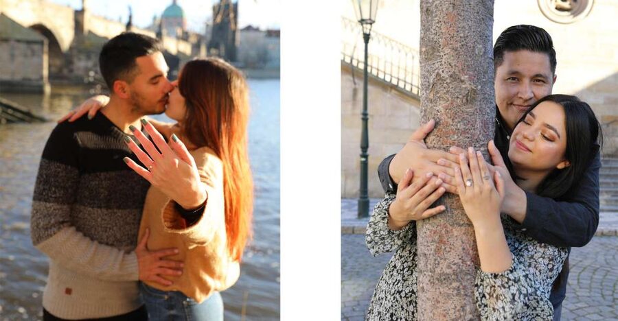Professional photoshoot at Charles Bridge & Kampa island - Kampa Island stops on and around Na Kampě Square and the quays