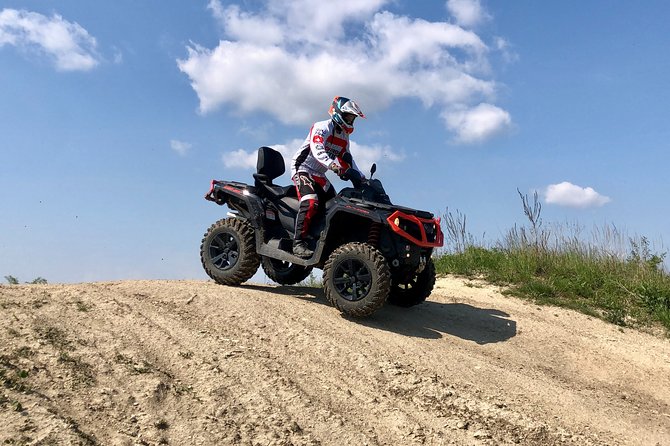 Quad ride adventure Prague - Clothing Options: Overalls Rental and Extra Coverage