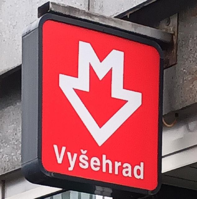 Real life in Prague - Easy Walk from Vysehrad to Vyton - Getting your bearings at Metro Vysehrad (and meeting Jiri and Bison)