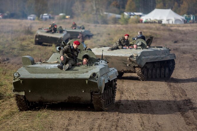 Ride in a BMP tank and military garage tour Prague - Military Garage Tour: T-55, SA-6, and the Vehicles You Came For