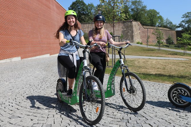 Scenic Panoramic views e-Scooter/ eBike Guided Tour of Prague - Meeting Near Charles Bridge and Getting Rolling Fast