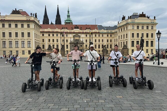 Scooter tours to Prague Castle and views. - Petřín Hill and Petřín Tower Options: Flex Time, Funicular, and Snacks