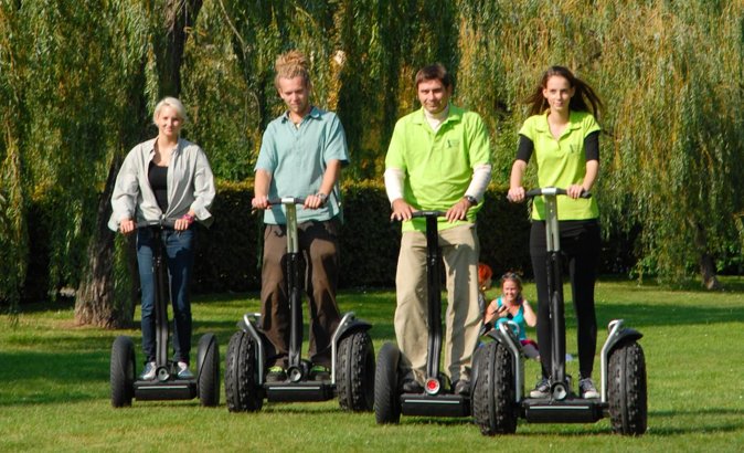 ️ Segway Fun Tour of Prague to Castle and Strahov Monastery viewpoint & Brewery - Strahov Monastery area: stepping into the quieter side of Prague