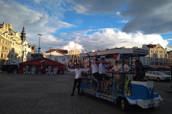 Sightseeing Tour in the Czech Republic: Beer Bike in Pilsen - How this beer bike tour plays in 90 minutes
