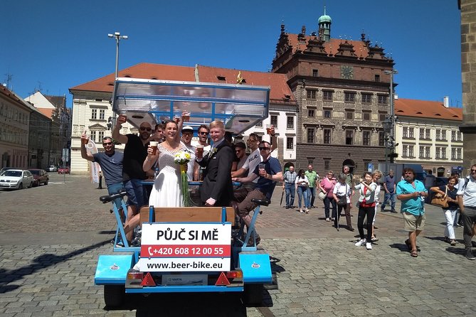 Sightseeing Tour in the Czech Republic: Beer Bike in Pilsen - Where you start: DEPO2015, the meeting point with party energy