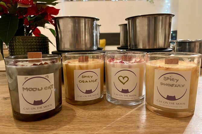 Soy Candles Workshop in Prague - The Hands-On Candle Making Part, With Staff Support When It Counts