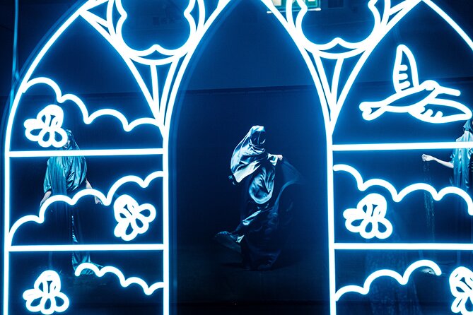 Spiritual Prague: An Exhibition - Blue Flower at Divadlo Hybernia: what you’re actually buying