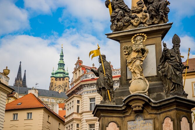 St Vitus Cathedral and Prague Castle Private Walking Tour - Golden Gate: the cathedral entrance with a Last Judgment scene