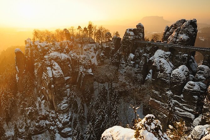 Terezin Camp & Bohemian Switzerland with Tisa&Bastei From Prague - First stop: the Prague pickup that sets the tone