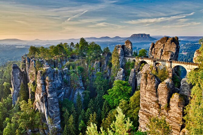 Terezin Camp & Bohemian Switzerland with Tisa&Bastei From Prague - Lunch in Tisá: a planned meal beats grabbing food on the run