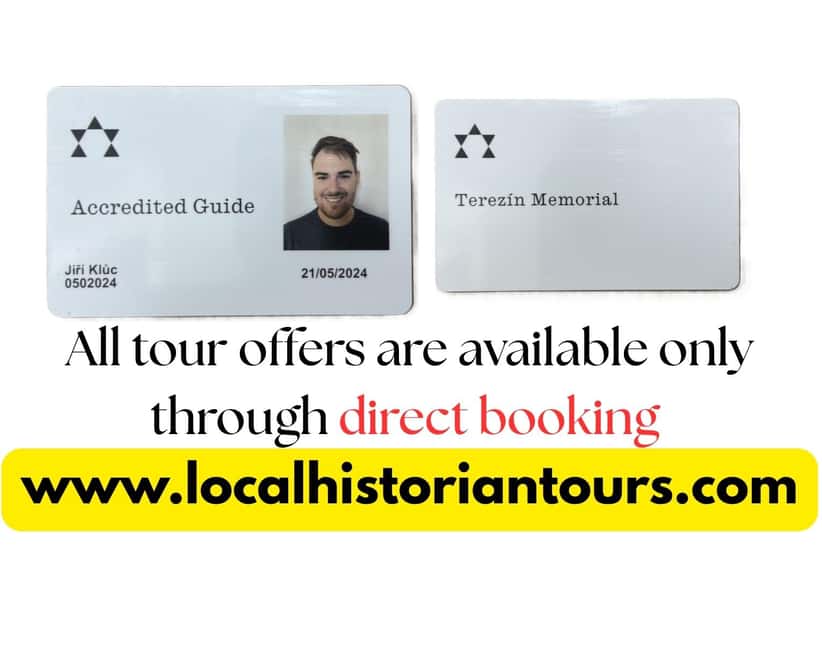 Terezin Concentration Camp w/Holocaust Historian SMALL GROUP - A 5-hour day with 3.5 hours of focused guiding