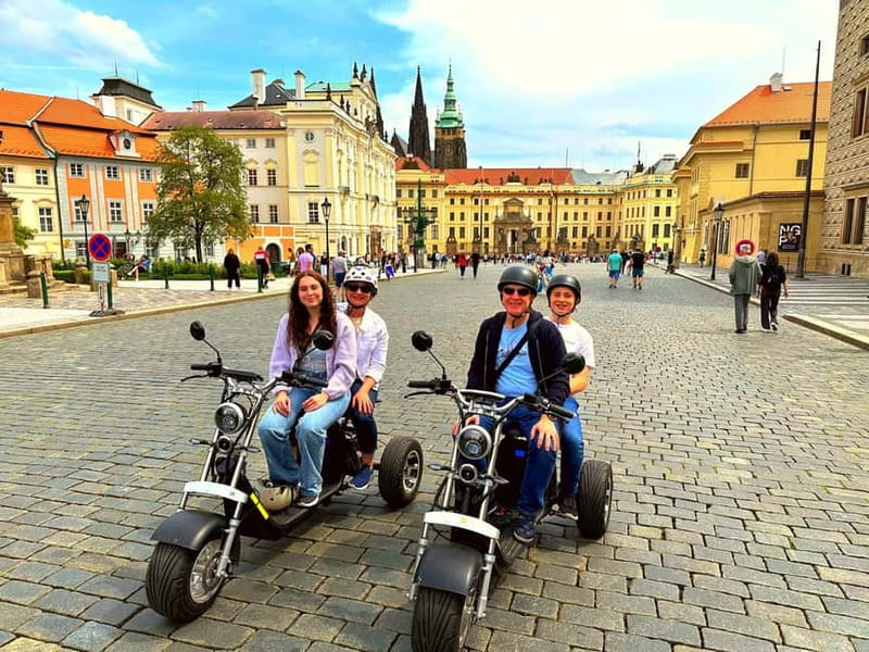 The best Trike Bike Prague city tour - John Lennon Wall to Kampa Island: art and river views on wheels