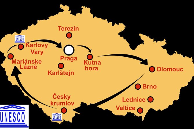 Tour of the Czech Republic - Castles and spas of Bohemia & Moravia - Prague, then out into the Czech Republic