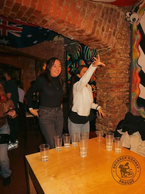 Ultimate Unlimited Beer Pong with Czech Beer - Beer pong at Drunken Monkey in Prague, with unlimited Czech beer and real sports-bar energy