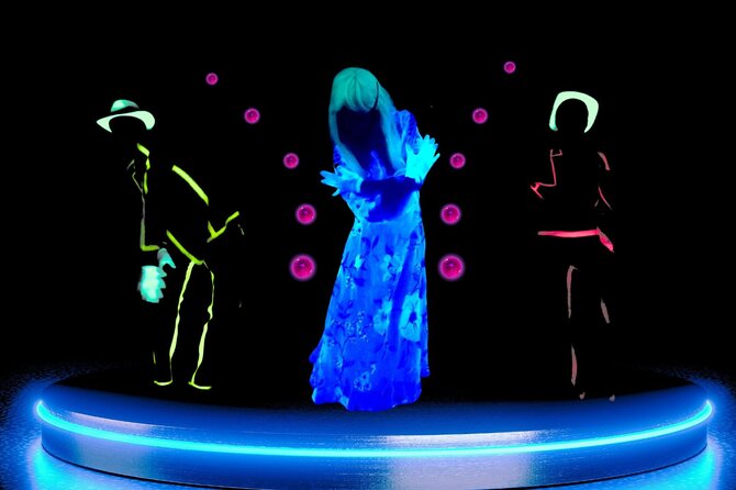 Underground Black Light Theatre Interactive Show in Prague - Music-driven theatre: original compositions plus famous world hits