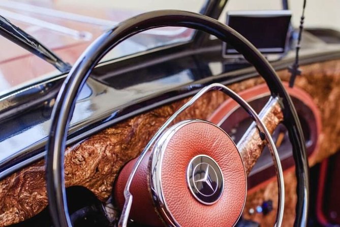 Vintage Cars Prague - Grand City Tour 150min / 1-6 pers. 2,5hrs - Jewish Prague stops: a 13th-century synagogue and the decorative one