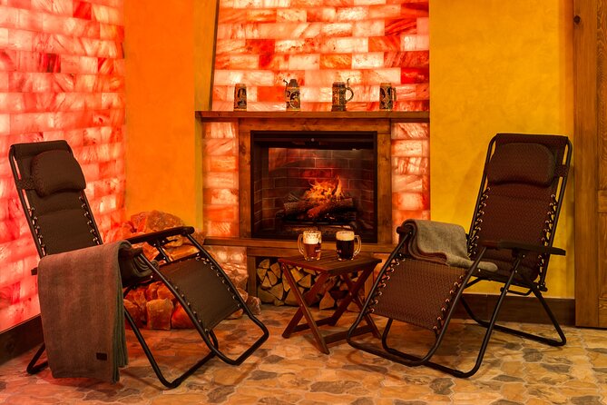 Wine SPA and Salt Cave for 1-12 people - After the bath: relaxing in Prague’s largest salt cave