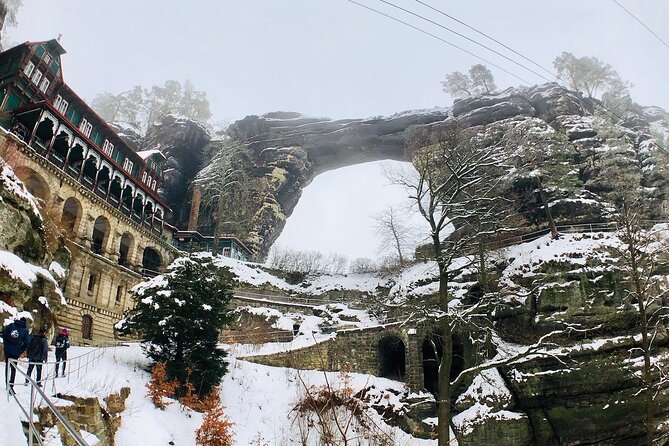 Winter Fairytale The BEST of Bohemian & Saxon Switzerland Hiking Tour - Hrensko and Czech side breaks: where the day resets